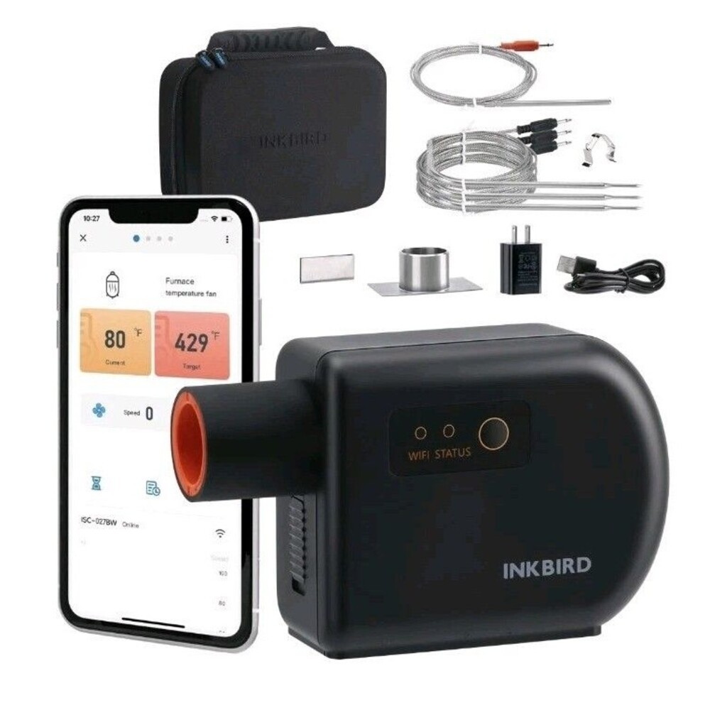 Inkbird Bluetooth Wifi Oven Controller Grill Thermometer Probe BBQ Cook ISC-27BW